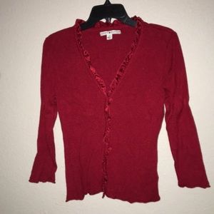 Timmy Hilfiger red sweater size large